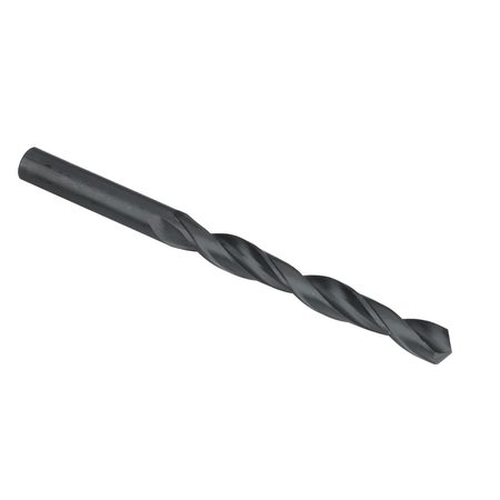 Drill America #38 HSS Black Oxide Jobber Length Drill Bit, Shank Type: Round DWDN38